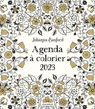 Agenda à colorier 2023