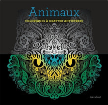 Livre à gratter - Animaux