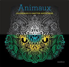 Livre à gratter - Animaux