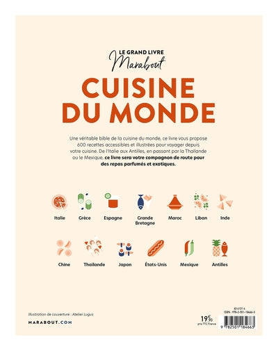 Le grand Livre Marabout Cuisine du monde