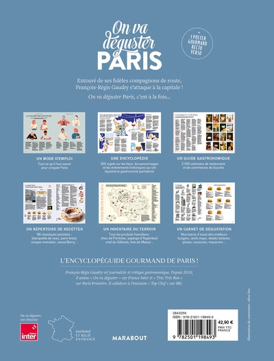 On va déguster Paris: L'encyclopéguide qui dévore la capitale à pleines dents