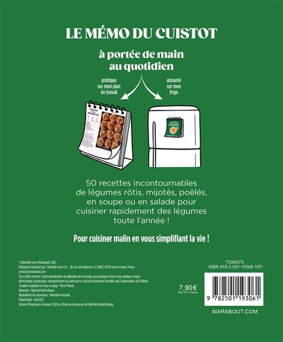 Le mémo du cuistot - Légumes