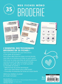Mes fiches mémo Broderie