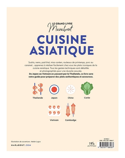 Le grand livre Marabout de la cuisine asiatique