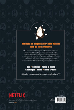 Le cahier des jeux et énigmes spécial Lupin