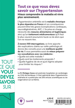 Tout ce que vous devez savoir sur l'hypertension en 100 réponses