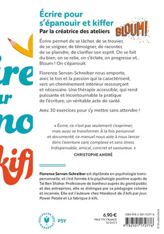 Ecrire pour s'épanouir et kiffer