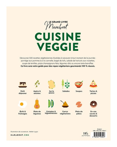 Le grand livre Marabout de la cuisine veggie