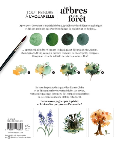 Tout peindre à l'aquarelle - Les arbres et la forêt
