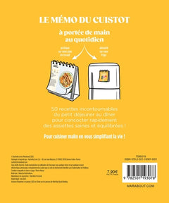 Le mémo du cuistot - Assiettes équilibrées