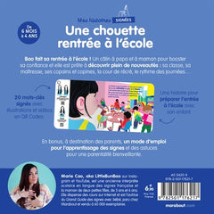 Mes histoires signées - Une chouette rentrée à l'école
