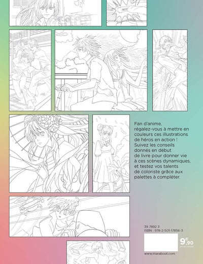 Livre de coloriage Animé