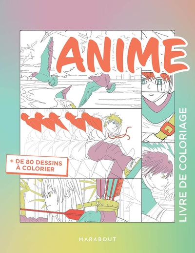 Livre de coloriage Animé
