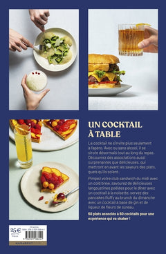 Un cocktail à table