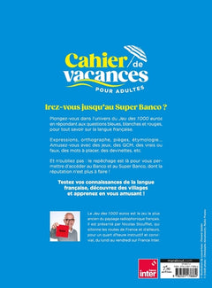 Cahier de vacances Le jeu des 1000 euros - Langue française