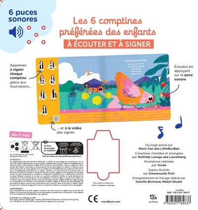 Mes comptines à écouter et à signer