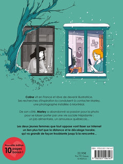 La fille dans l'écran