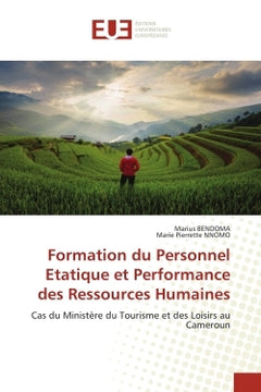 Formation du personnel étatique et performance des ressources humaines