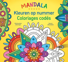 Mandala - coloriages codés