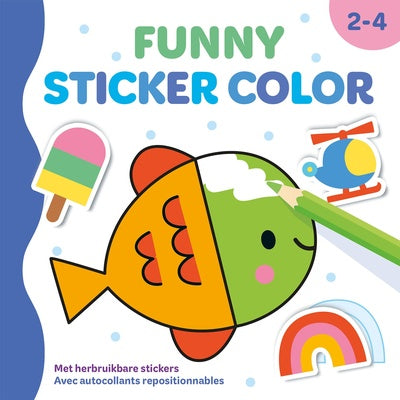 Funny Sticker Color