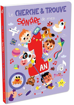 Le cherche et trouve sonore de mes 1 an