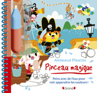 Pinceau magique - Animaux pirates