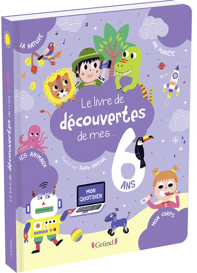 Le livre de découvertes de mes 6 ans
