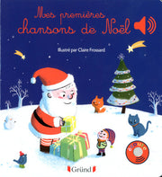 Mes premières chansons de Noël - Livre sonore avec 6 puces - Dès 1 an