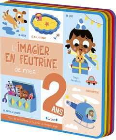 L'imagier en feutrine de mes 2 ans