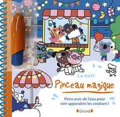 Pinceau magique - La nuit
