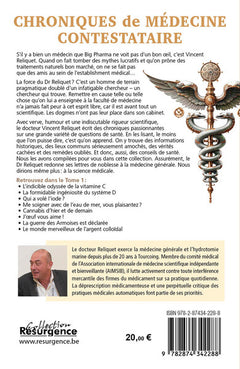 Chroniques de médecine contestataire - Je pense librement donc je soigne mieux ! Tome 1
