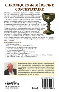 Chroniques de médecine contestataire - Je pense librement donc je soigne mieux Tome 2