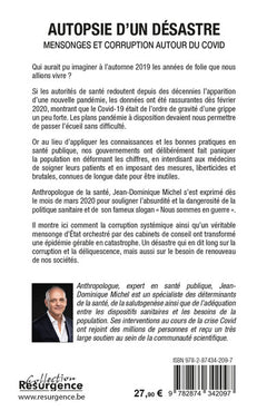 Autopsie d'un désastre - Mensonges et corruption autour du Covid