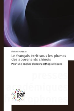 Le français écrit sous les plumes des apprenants chinois