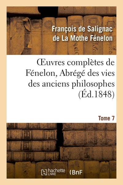 Abrégé des vies des anciens philosophes