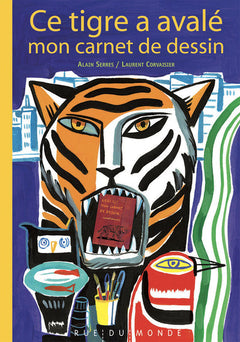 CE TIGRE A AVALE MON CARNET DE DESSIN