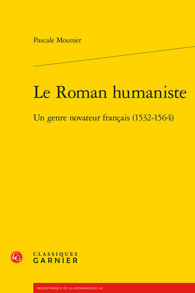 Le Roman humaniste