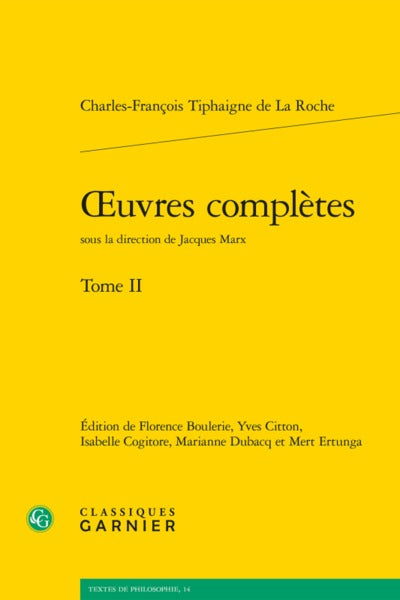 Oeuvres complètes