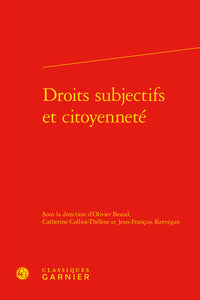 Droits subjectifs et citoyenneté