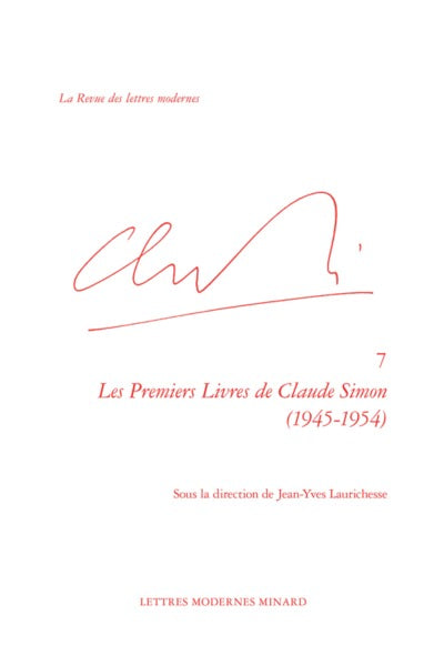 Les premiers livres de Claude Simon