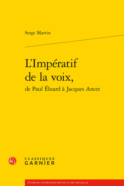 L'impératif de la voix