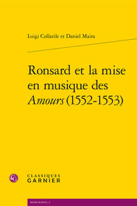 Ronsard et la mise en musique des Amours