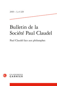 Bulletin de la Société Paul Claudel