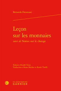 Leçon sur les monnaies