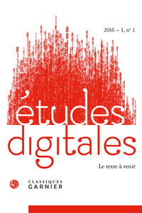 Le texte à venir (2016)