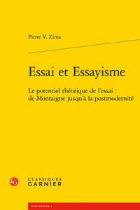 Essai et Essayisme