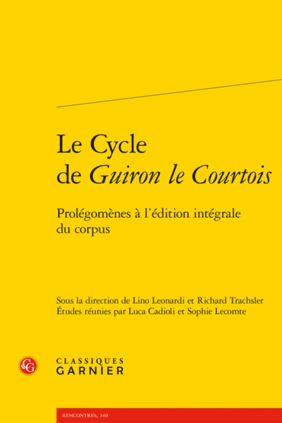 Le Cycle de Guiron le Courtois