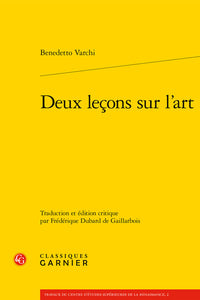 Deux leçons sur l'art