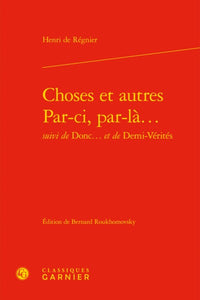 Choses et autres. Par-ci, par-là...
