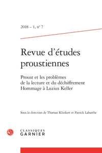 Revue d'études proustiennes